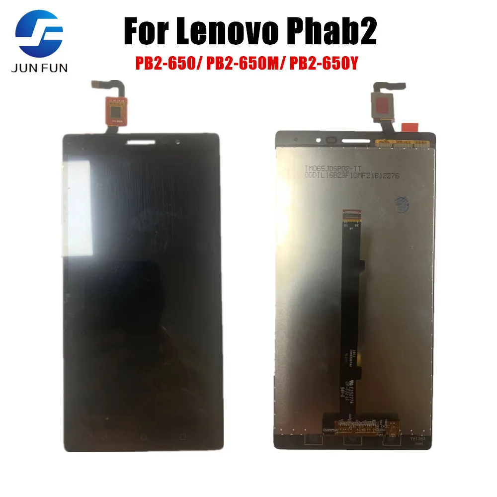 

Для Lenovo Phab2 Phab 2 PB2-650 PB2-650M PB2-650Y ЖК-дисплей сенсорный экран Сенсорная панель дигитайзер полная сборка запасные части