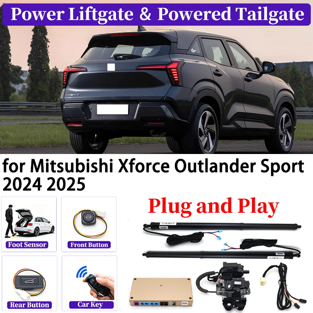 for Mitsubishi Xforce Outlander Sport 2024 2025 OEM Upgrade Car Automatic Power Liftgate Kit Smart Auto Electric Tailgate System