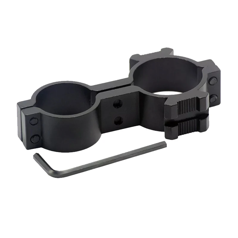 Bracket Barrel Mount Holder Tube 25.4mm 30mm/1inch Heavy Duty With Double 20mm Rail For Flashlight Torch Laser Scope - view 2