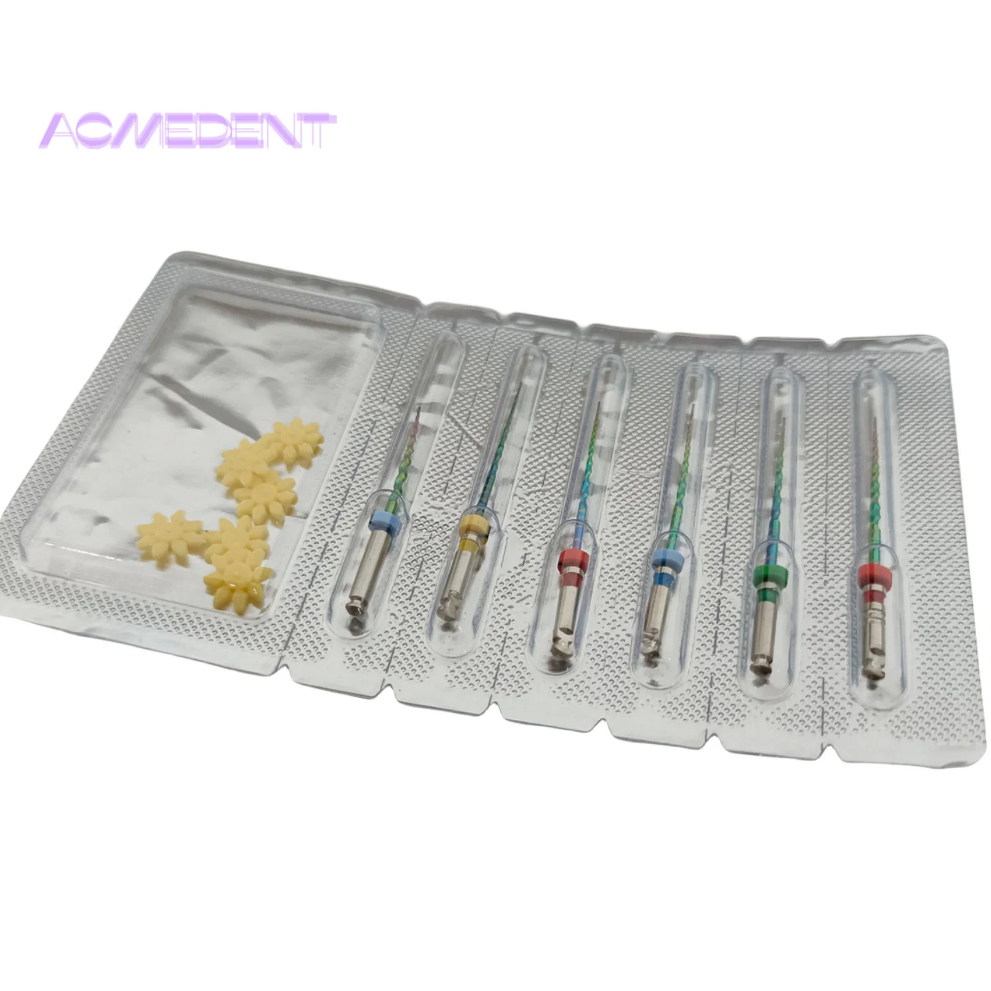 1~10 Card Dental Nano Coating Files Niti Super Flexi Cutting File Heat Activated Square Curved Root Canals