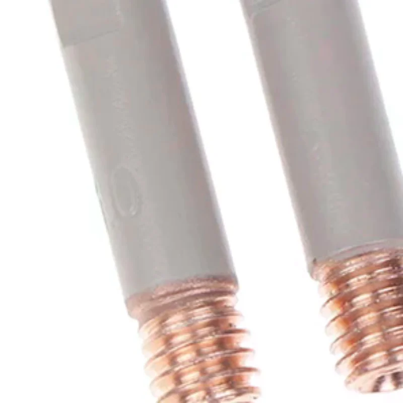 

2pcs15AK Welding Contact Tips new coating protect 25mm M6 Gas Nozzle Tip 0.8mm 1mm MIG Welding Torche Welding Tool Parts