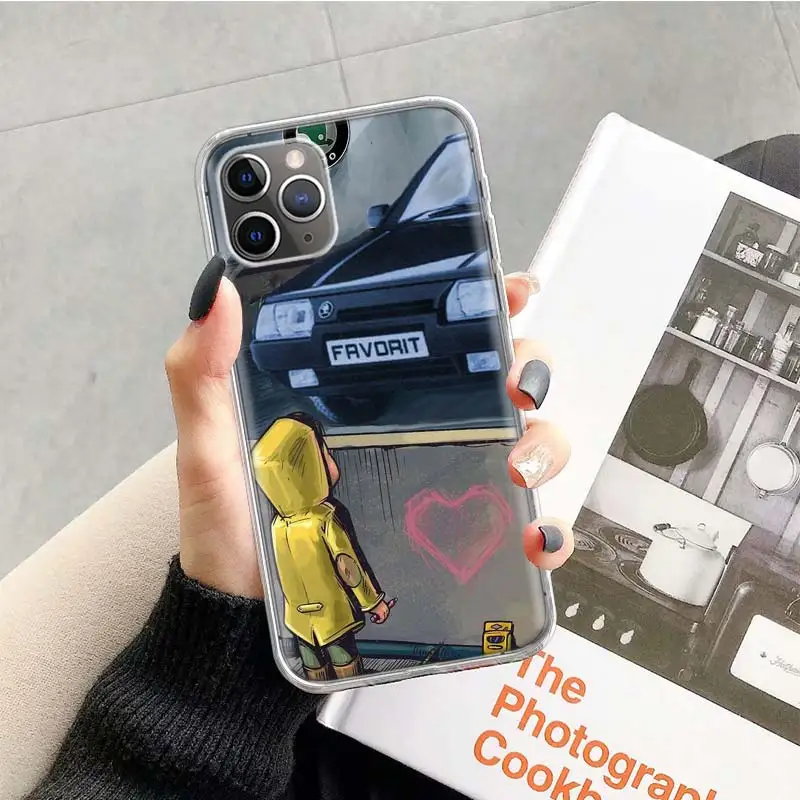 Boy Girl See Sports Car Jdm Drift Phone Case For Apple iPhone 17 Air 16 15 Plus 14 + 13 Mini 12 11 Pro Max 7 8 SE 16Max Soft She