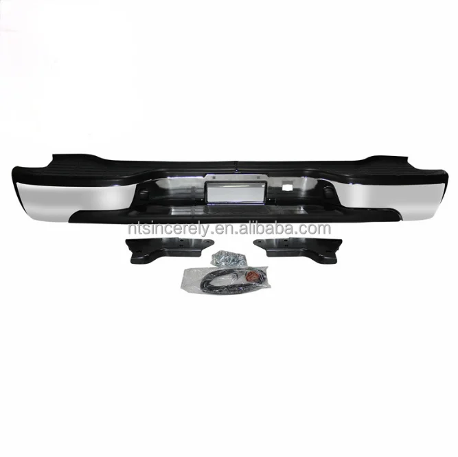 Original Steel Chrome Rear Bumper For Chevrolet Fit For Tahoe Suburban 2000-2006 Bar