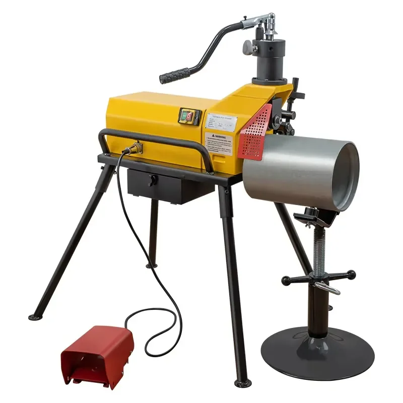 Hongli G12A Roll Grooving Machine 1100W Induction Power Motor for 1- 12 Inch Sch 10 and 1- 8 Inch Sch 40 Steel, Stainless