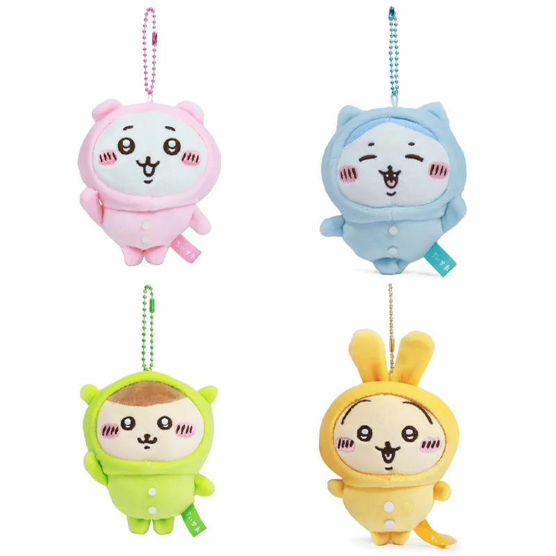 

Милый мультфильм Kawaii Chiikawa пижамная вечеринка серии Hachiware Usagi плюшевая кукла брелок сумка кулон игрушка в подарок