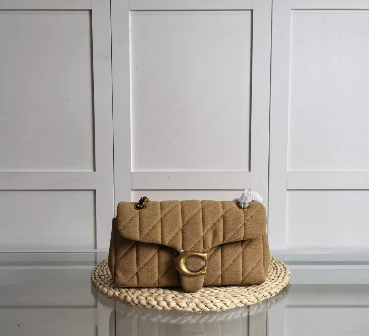 

Осенне-зимняя стеганая сумка Tabby, маленькая квадратная сумка из кожи с ромбовидным узором и цепочкой, сумка через плечо на одно плечо