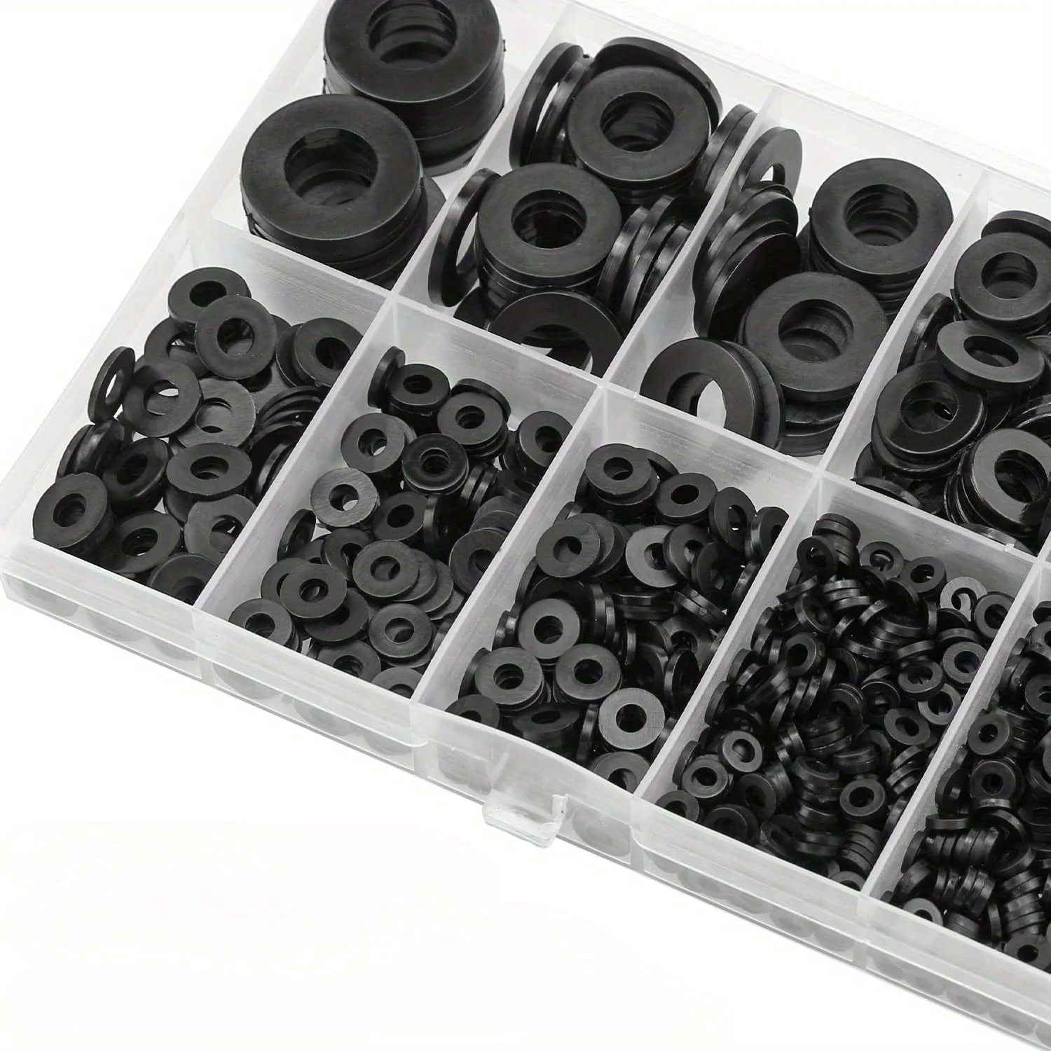 500/250 pieces of anti-loosening wear-resistant washers, made of nylon, suitable for water pipe bolts image 5