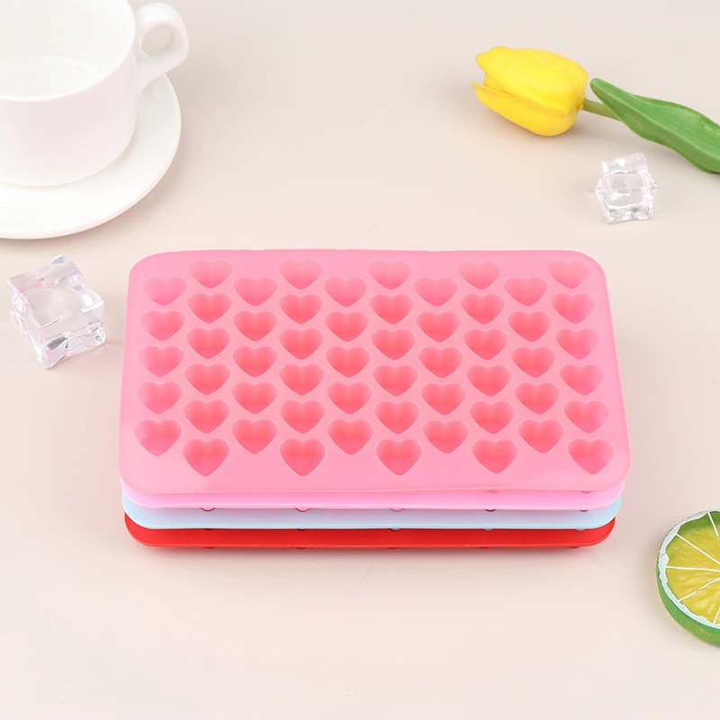 1Pc Little Love Heart Silicone Mold Can Forms For Candle Making Kit DIY Heart Mousse Cake Chocolate Baking Mould Party Gifts