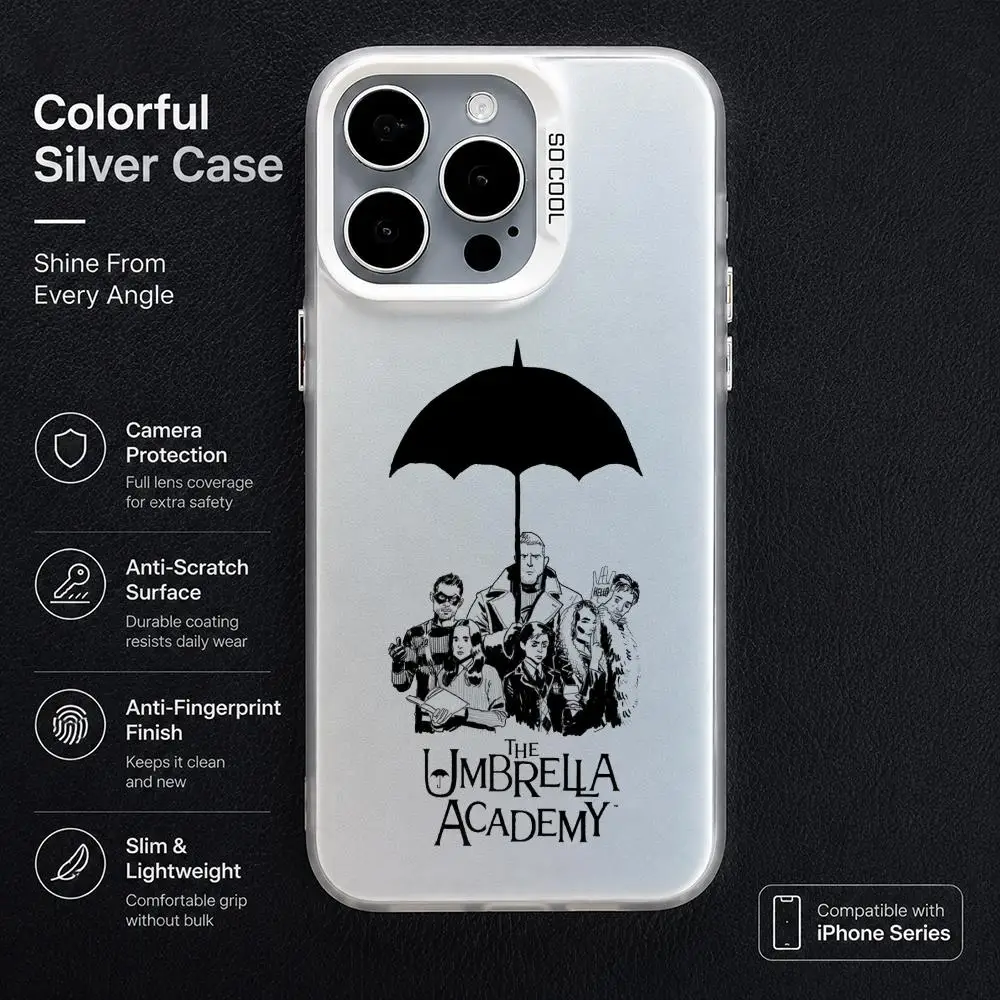 HOT T-The Umbrella AcademyS Phone Case for Xiaomi Redmi Note 8 9 9S 10 11 12 13 14 15 Pro Plus 4G 5G Anti Fall Matte Back Cover view 4