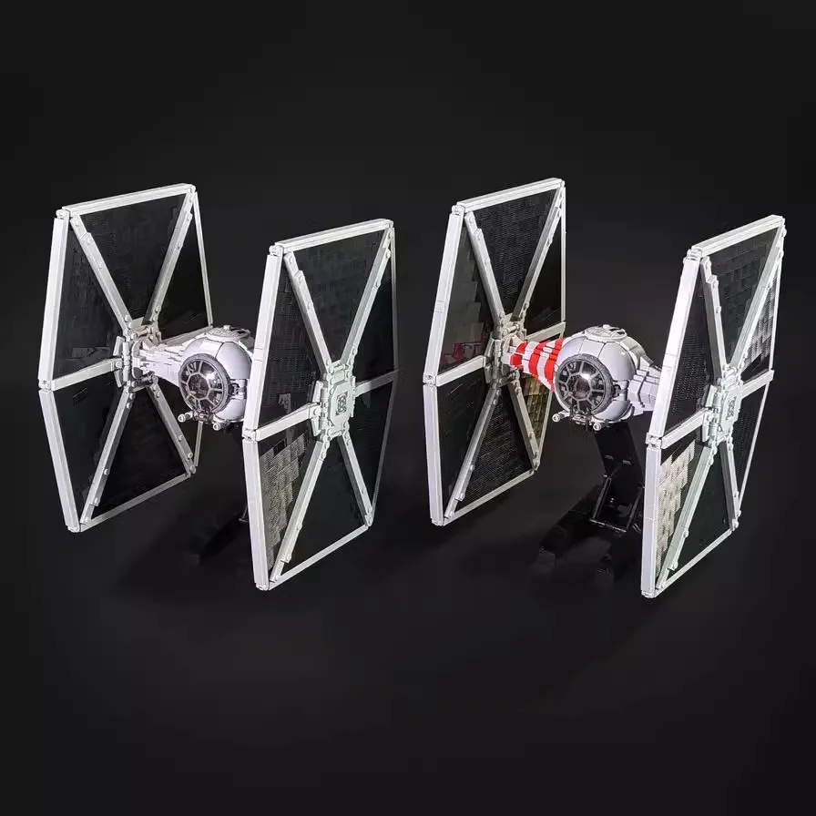 

MOC 1261PCS Space Wars Weaponing Imperial TIE Fighter Bomber Spaceship Sets Building Blocks Model Kid Toys Boys Christmas Gift