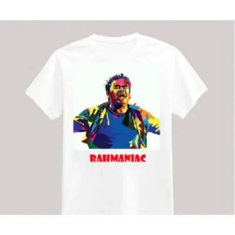 

Футболка A.R RAHMAN Merch 2025, мужская футболка с короткими рукавами, топы унисекс, одежда, повседневные женские топы Y2K