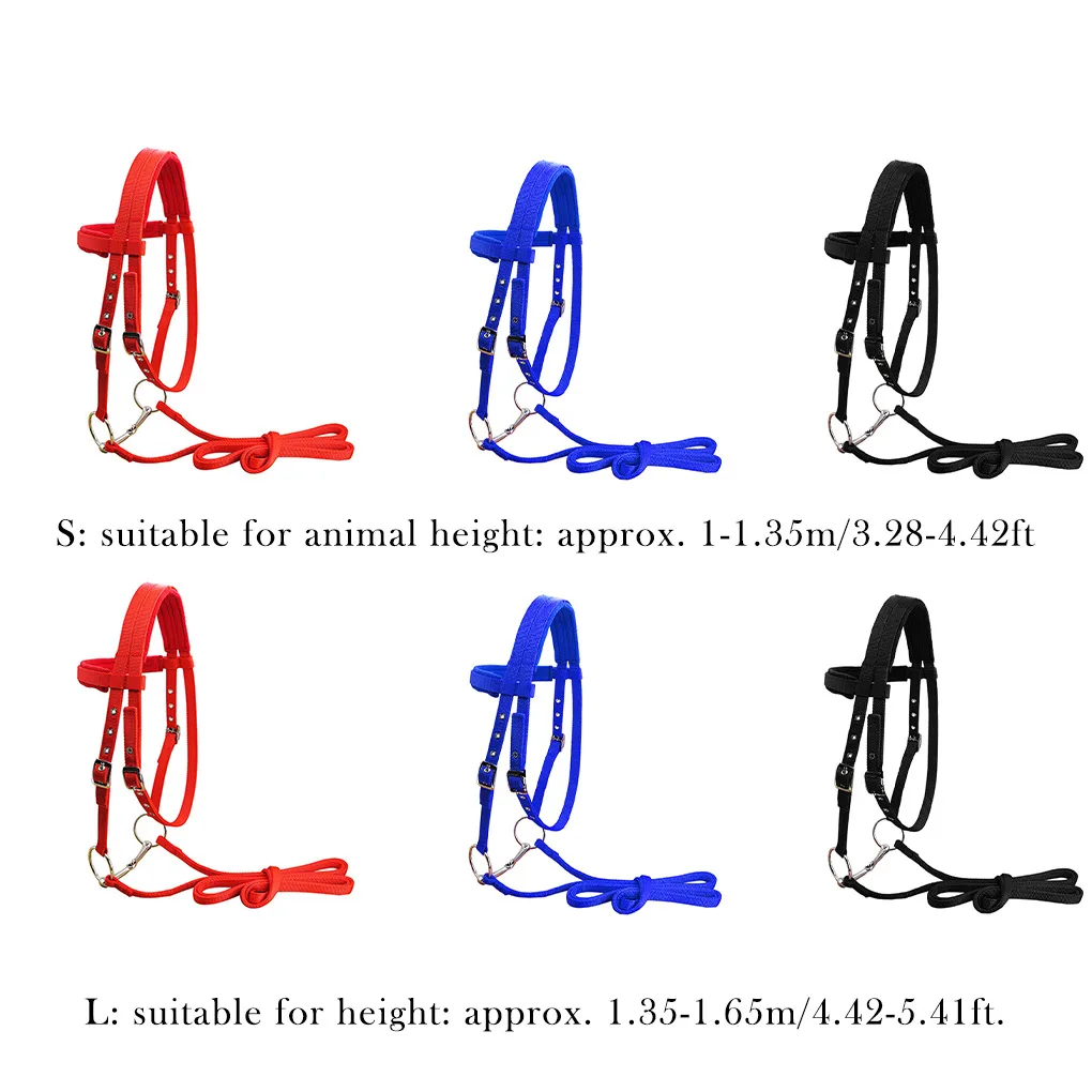 Уздечка для животных, мягкая регулируемая шлейка, воротник на голову, многоразовые моющиеся уличные аксессуары для закусок, черный S