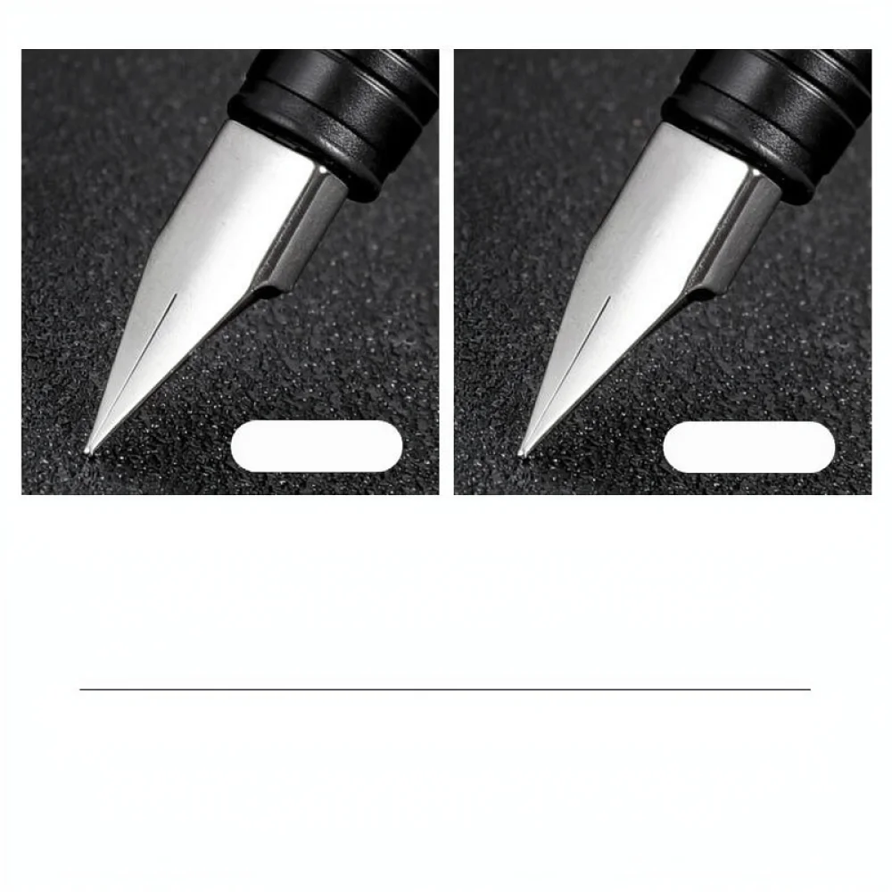 For Jinhao 65 Fountain Pen Elegant Metal Stainless Steel Student School Office Stationery Writing Instrument Fine Nib