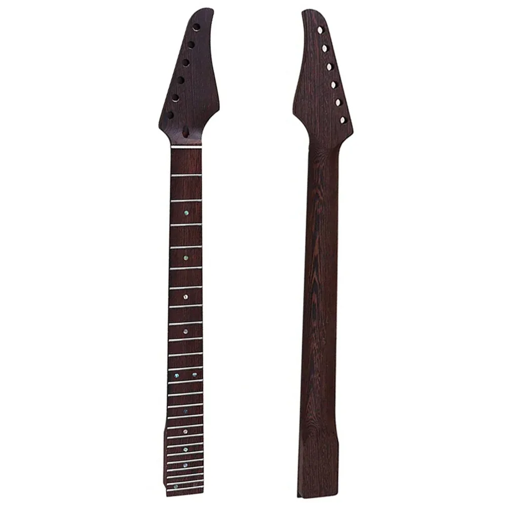 

Matte 22-Fret Rosewood Electric Guitar Neck Part Accessory for Musicians And Instrument Repair
