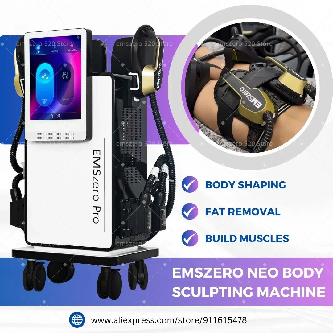 6500w EMSzero RF Sculpt Machine 2025 Body Contouring Machine Professional EMS Body Sculpting Shaping Weight loss