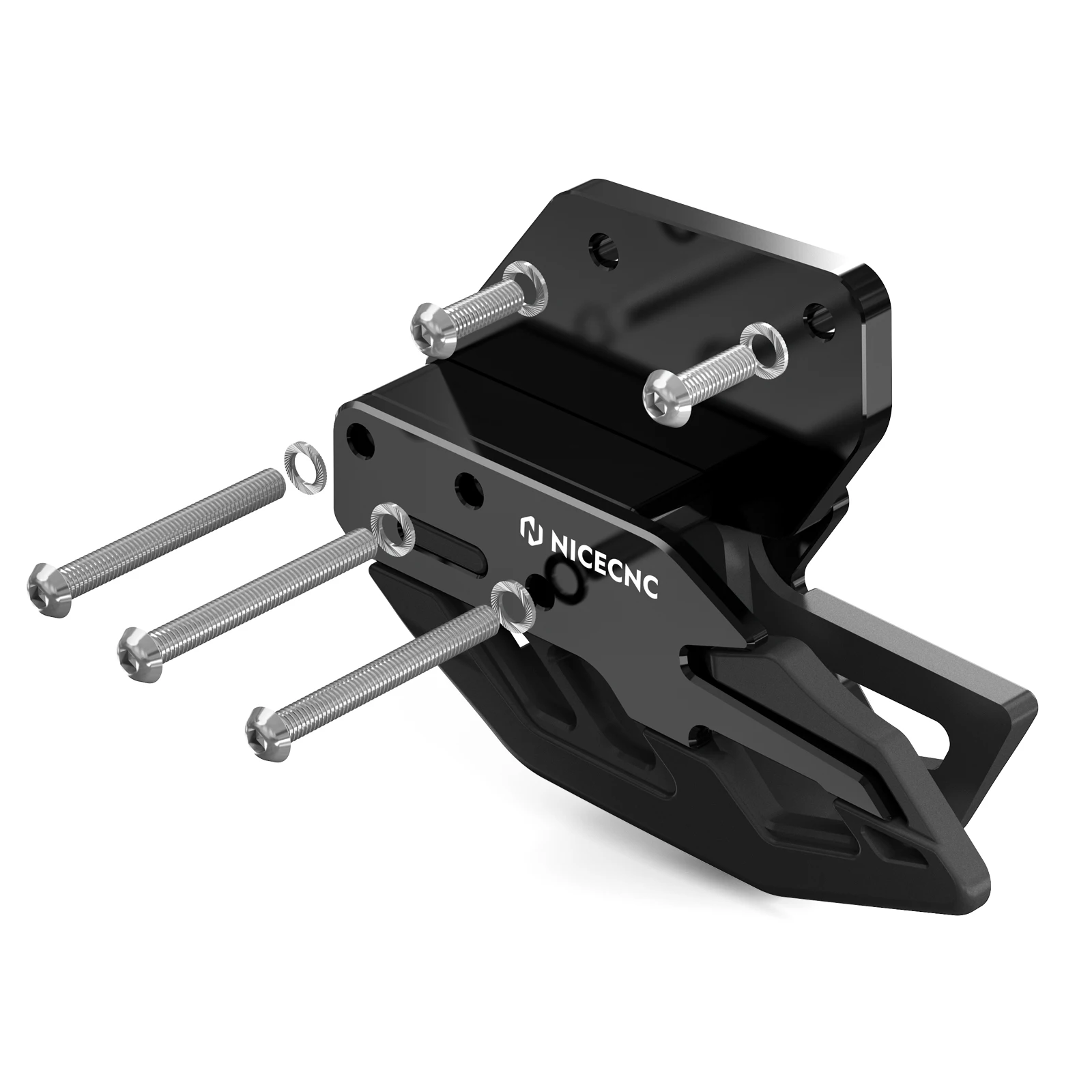 NICECNC Für Honda TRX450R 2006-2009 TRX ATV Hinterer Schwingarm Kettenführungsschutz TRX450ER 2006-2014 Geräuschreduzierung – Detail 20