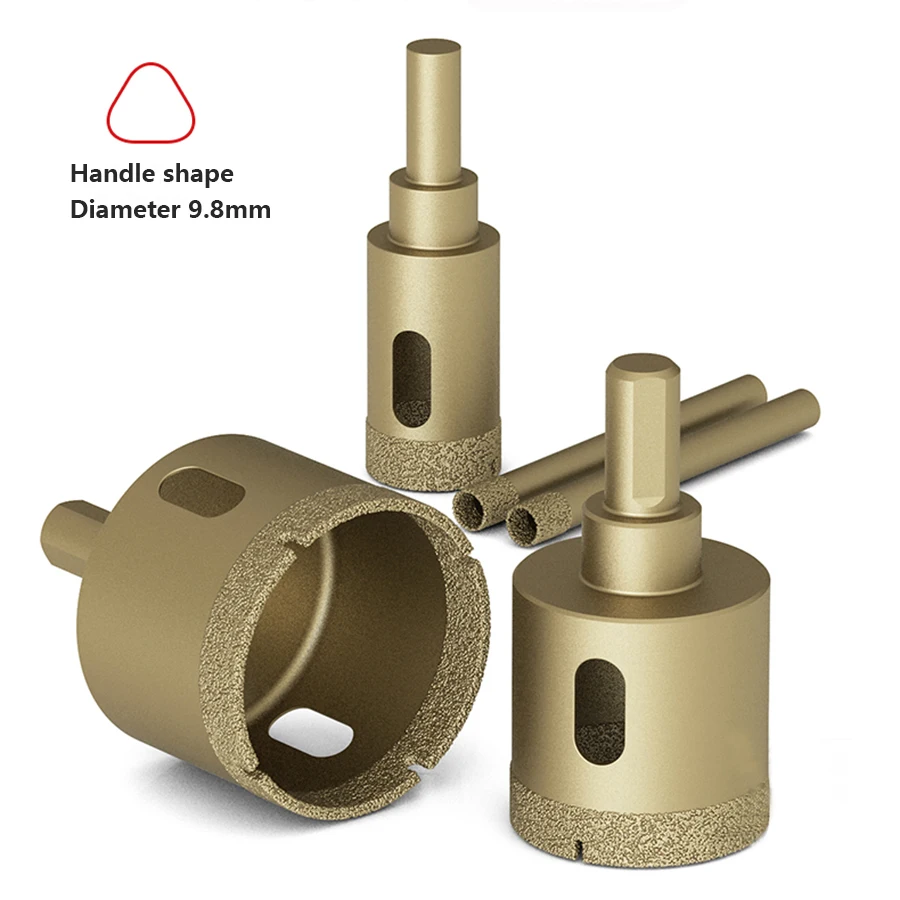 Tegel marmer gatopener keramiek glas jade verglaasde tegel volledig porselein graniet 6MM droogboor boor snel boren