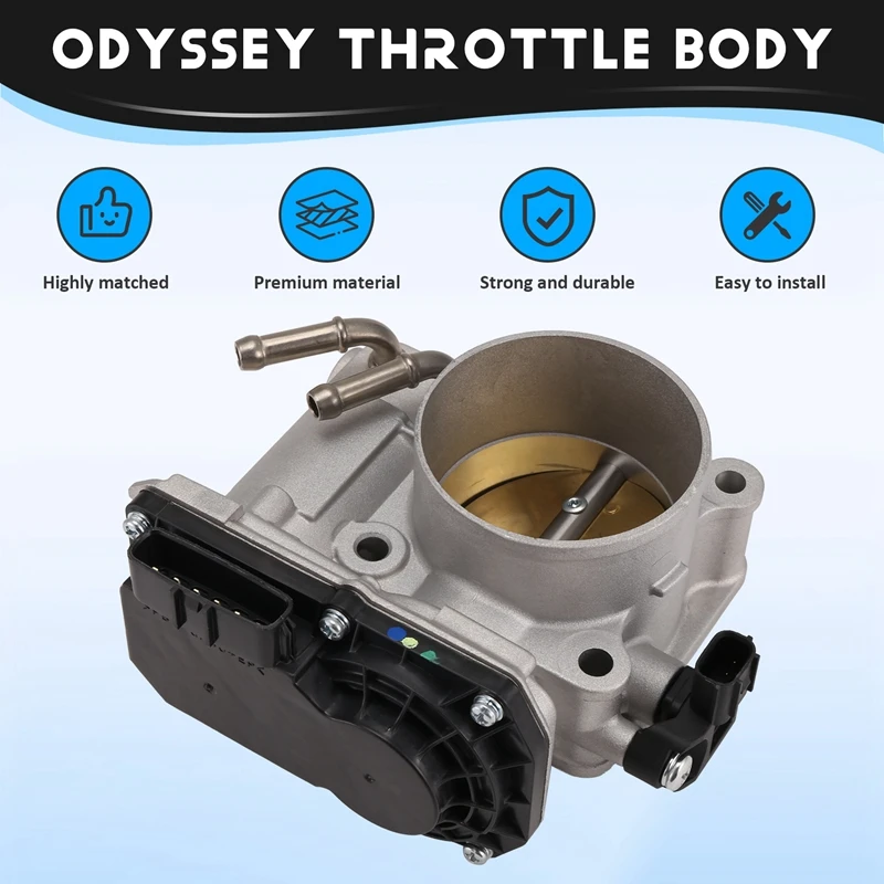 16400-RYE-A01 Car Throttle Body For Honda Odyssey Pilot Ridgeline Accord 16400-RN0-A01