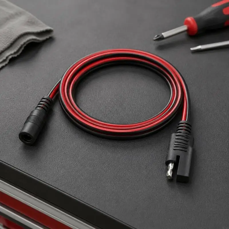 M76E Werkzeugloser SAE-auf-5521-Buchsenadapter für Solaranlagen – Detail 7