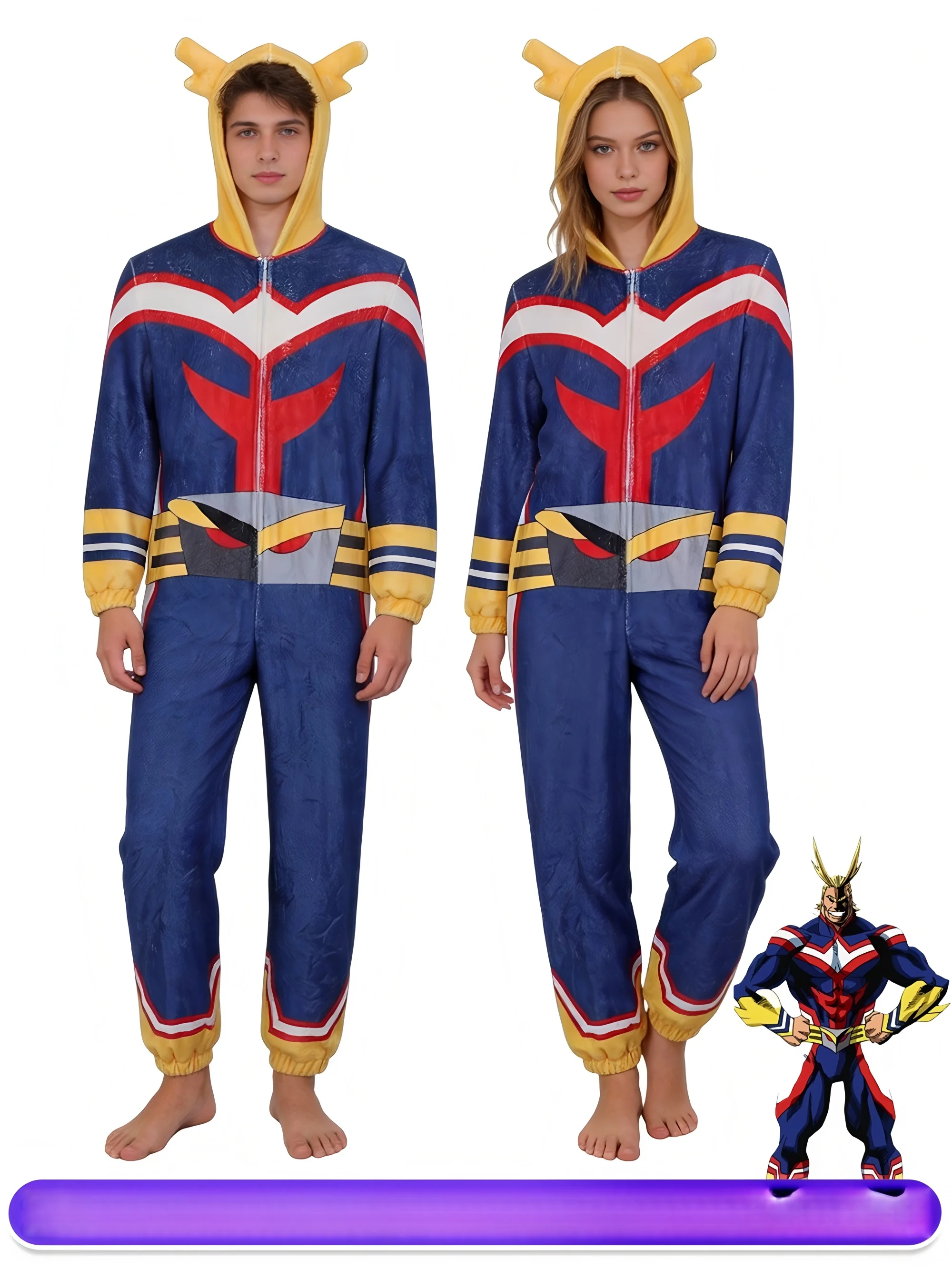 

Anime My Hero Academia Cartoon Pajamas Olmet Bathrobe Cosplay Costume Halloween Jumpsuit Cosplay Costumes Comic Con Clothing