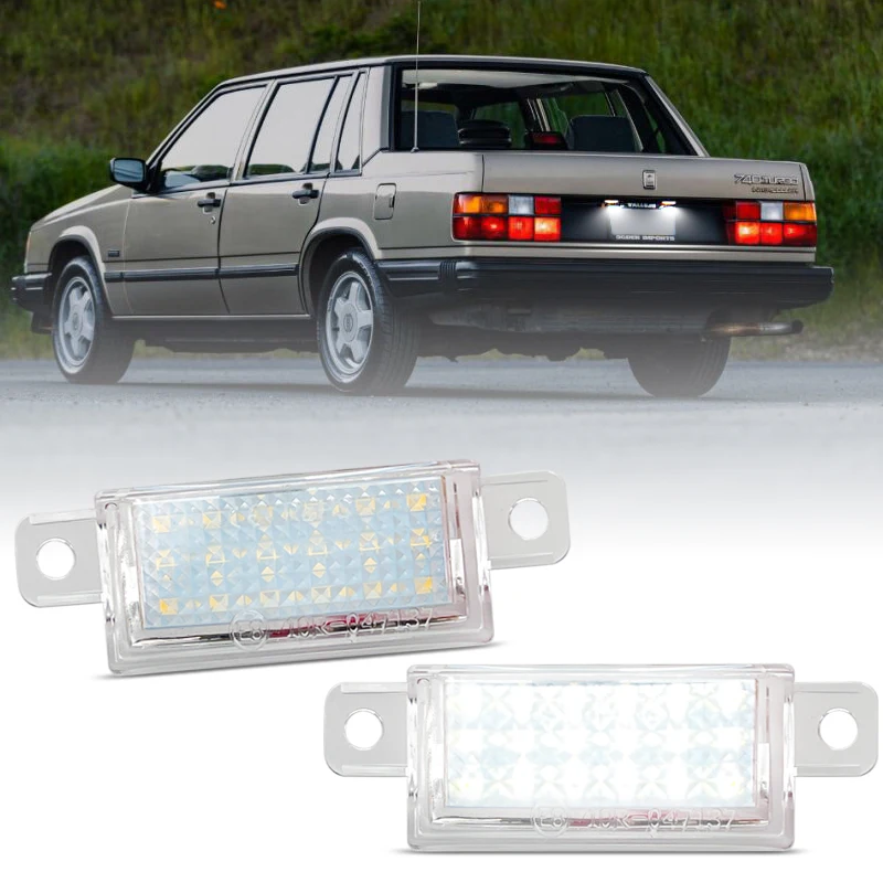 

2 шт. для Volvo 745/765/945/965 светодиодный светильник номерного знака