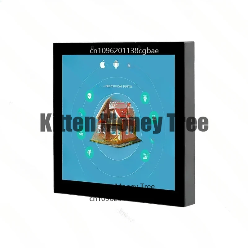 2024 جديد ycsm41p 4 بوصة نظام أندرويد لينكس جهاز منزلي RK3566 روكشيب رباعية النواة usb واي فاي التبديل المنزل الذكي لينوكسون الفنادق
