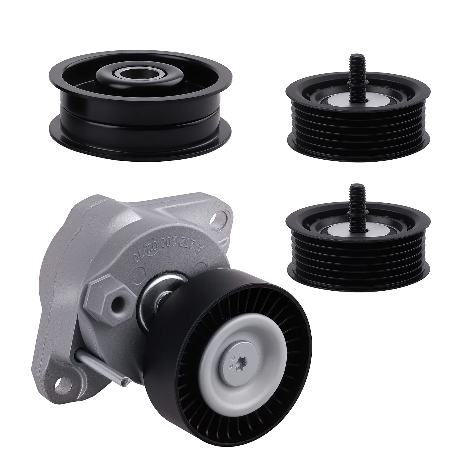 

Belt Tensioner Pulley Kit for Mercedes C350 4Matic Sport 2008-2011 2722000070