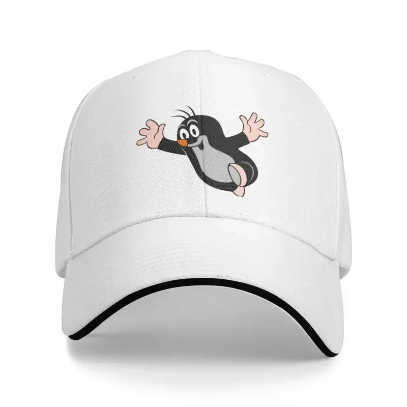 

Classic Unisex Mole Happy Baseball Cap Adult Cartoon Krtek Little Maulwurf Adjustable Dad Hat Women Men Hip Hop