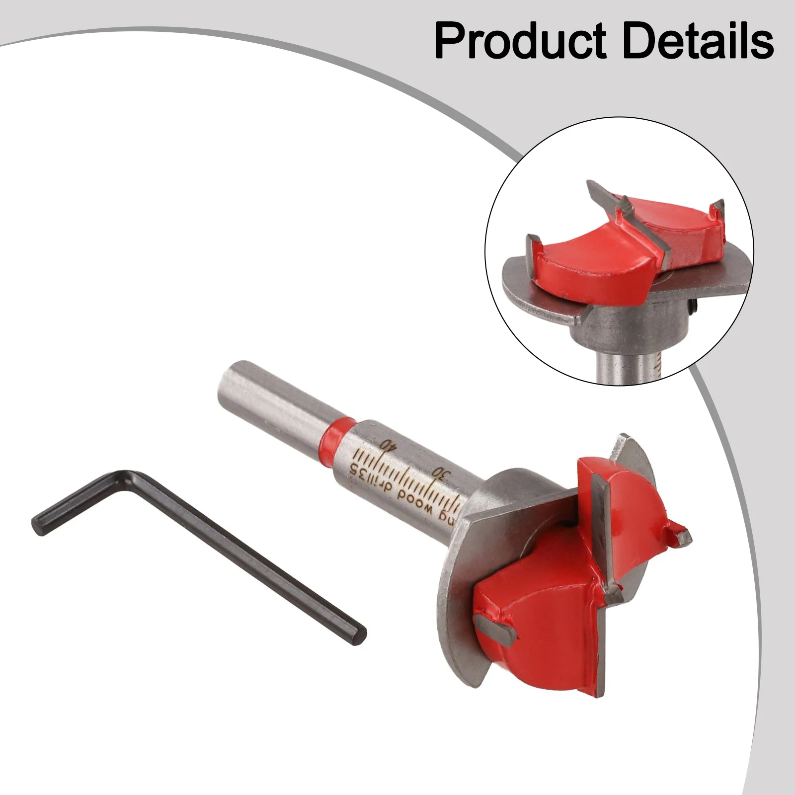 35mm Cutter Diameter 35mm Drill Hole Puncher Chip Removal Design Compatible With Handheld Drills Home Repair Tasks