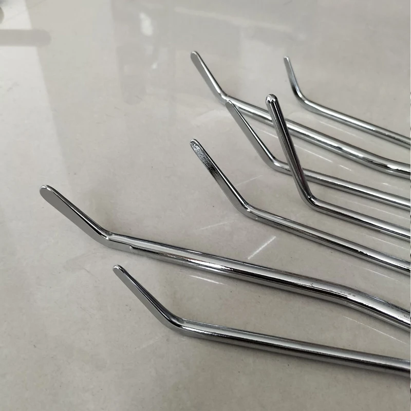 7Pcs Refine Hook And Rod Tools Auto Hail Dent Hook Tools  Rod Car Small Dent Removal Tools