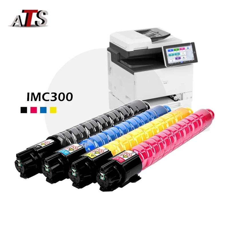 

4PC/1Set for Ricoh IMC300 IMC400 Toner Cartridge Color Copier Japan New Compatible Toner Powder