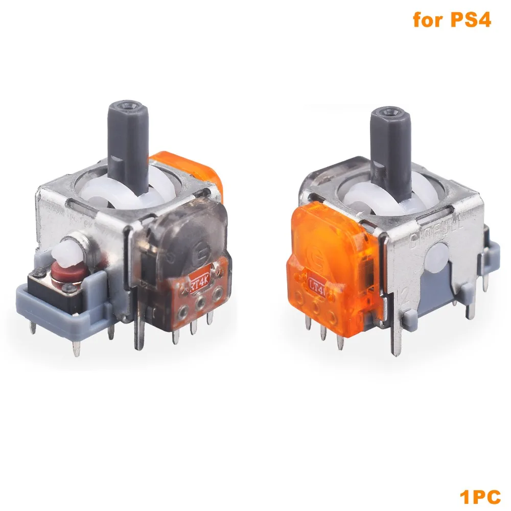 

Anti-Drift TMR Electromagnetic Joystick Low Power Consumption 3D Analog ThumbStick Carbon Film Durable Gamepad Repair Kit