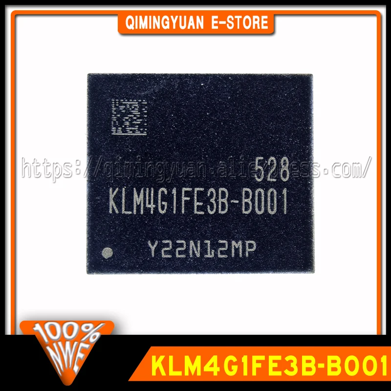 

5 ~ 20 шт./лот KLM4G1FE3B-B001 BGA KLM4G1FE3B eMMC (встроенный мультимедийный накопитель) чип 100% новый точечный запас