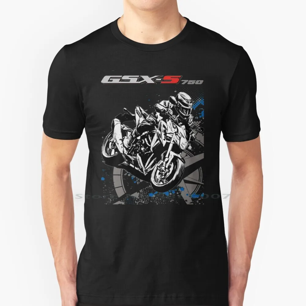 Gsx-S 750 T Shirt Cotton 6XL Motorcycles Big Trail Motorbike Adventure Bikers Motoarte Motorsport Tie Dye 2020 Rr Vintage