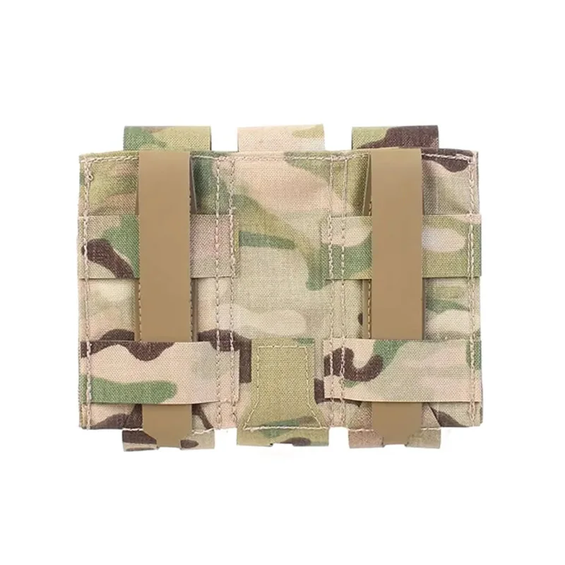 Outdoor Tactical Gear MOLLE Mount Flip Storage Bag FB3 Triple Flash Bang Holder Multi-use Carrier for 40ml WD40 Tools
