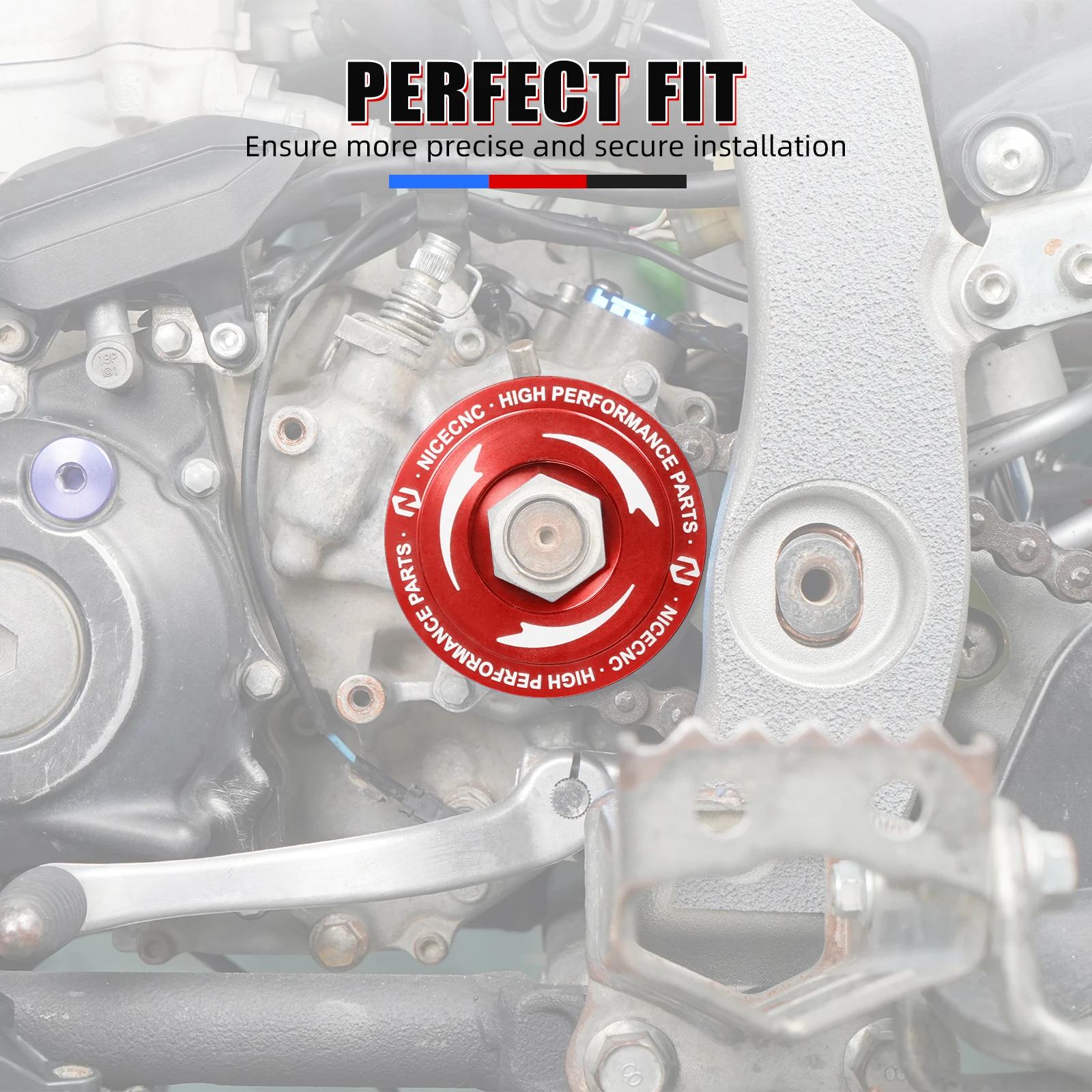 NICECNC For Yamaha YFZ450R YFZ 450R 2009-2023 Sprocket Guard Cover Protection YFZ450X 2010-2011 YFZ450 2017 ATV Accessories view 6