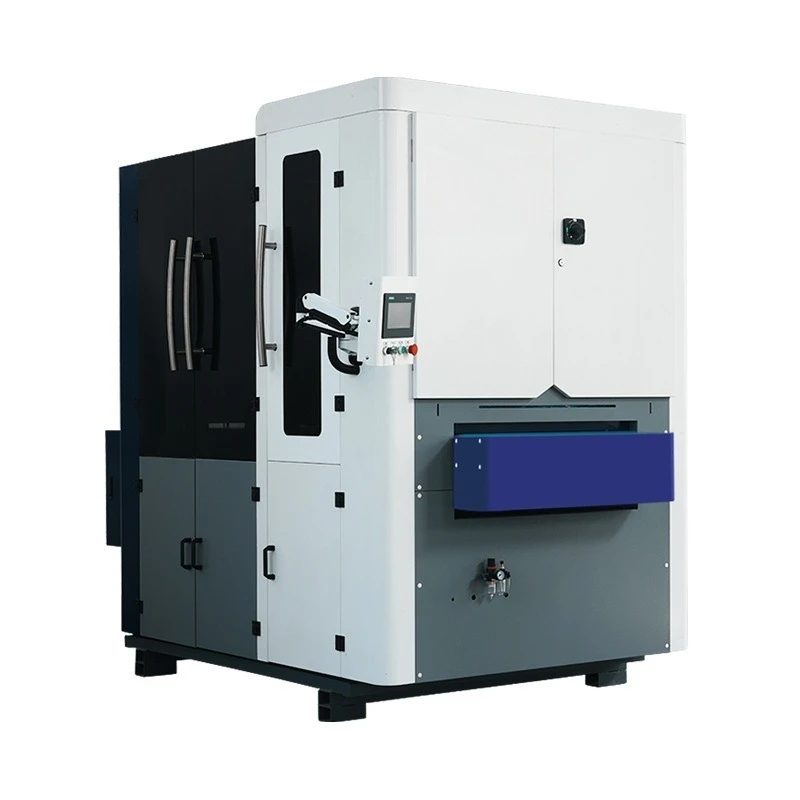 Steel plate automatic deburring machine, copper plate flat polishing machine, aluminum wet surface equipment