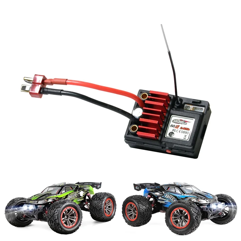 Contrôleur de vitesse électronique ESC 55-ZJ06, pour voiture RC, accessoires de pièces de rechange, pour Hosim 9155 9156 Xinlehong 9155 9156 1/12