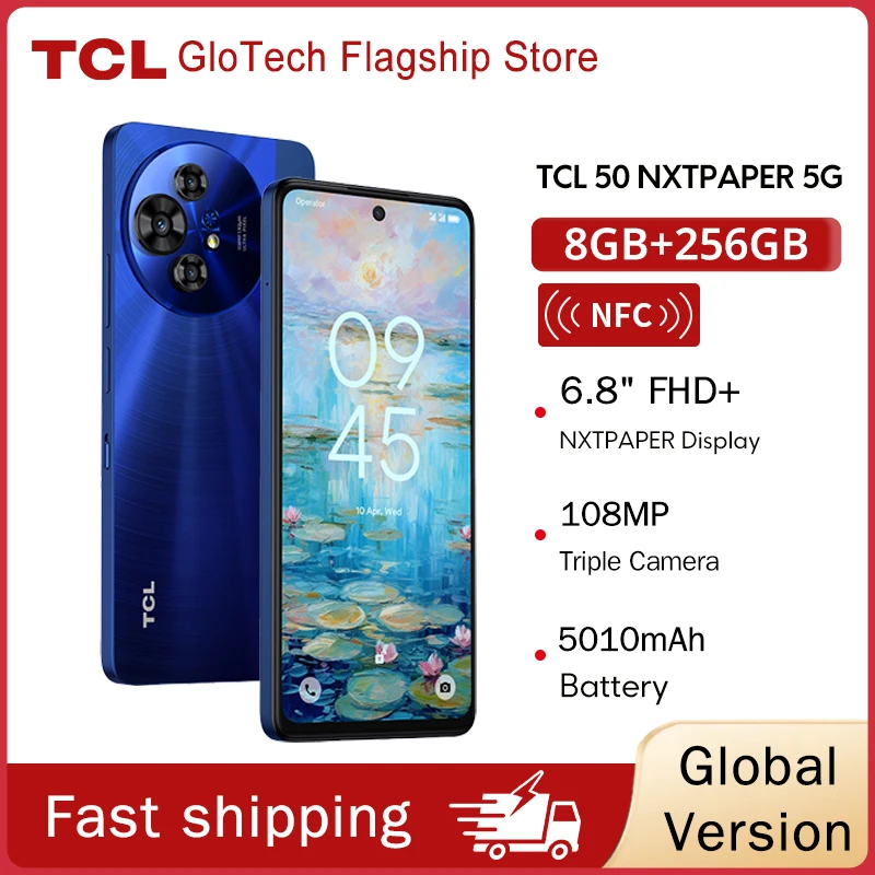 TCL 50 NXTPAPER 5G Global Version 6.8