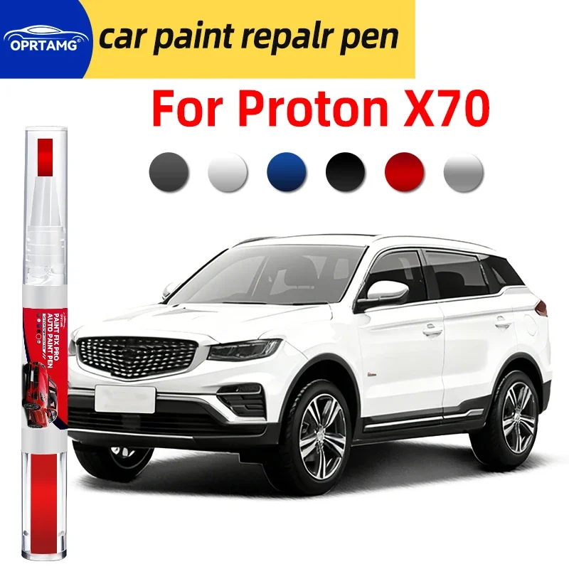 Caneta de reparo de pintura automotiva para proton x70, caneta de pintura automotiva, reparo de arranhões, acessórios automotivos, ferramentas de pint