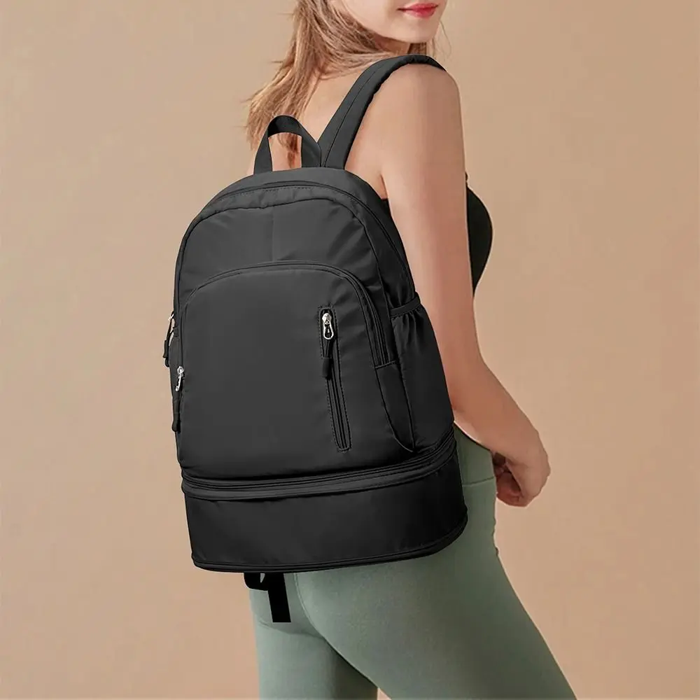 

Large Capacity Fitness Training Bag Multi-Color Wet Dry Separation College Student Backpack Anti-Scratch Wear-Resistant