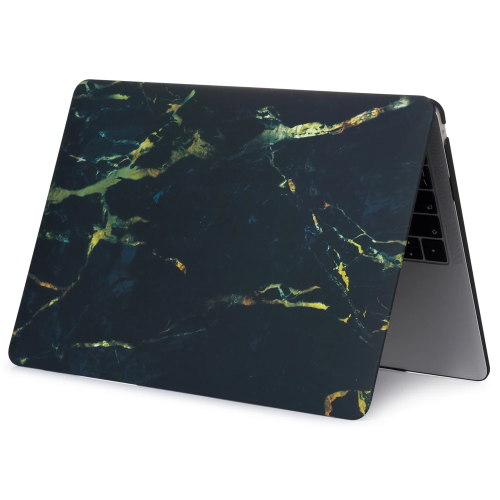 EGYAL Laptop Case For Macbook 2022 M2 Air 13 A2681 Cover 2021 M1 Pro 16.2 16 15.4 13.3 Inch Frosted Marbled PC Case For Air 13