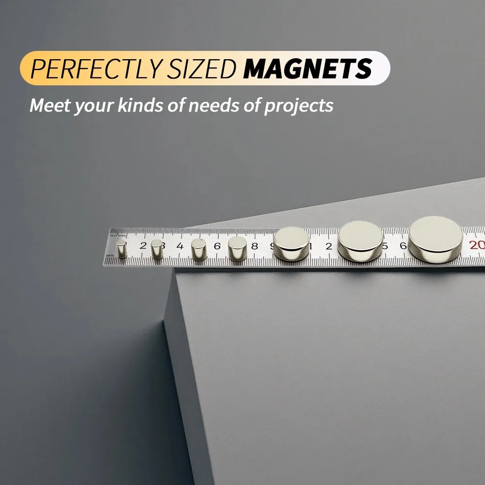 5x10 6x10 8x10 10x10 20x10mm Round Super Strong Neodymium Magnet N35 Powerful Magnetic NdfeB Permanent Refrigerator Magnet