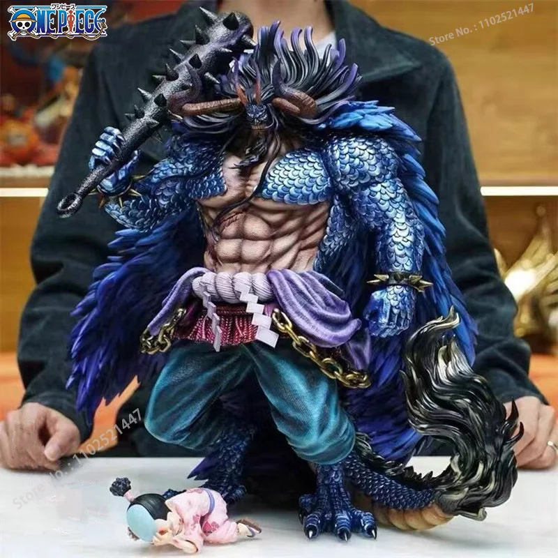 

One Piece Orc Kaido Black Pearl Dragon Kaido Four Emperors Pre-Sale Anime Figures Model toys Ornaments Decorate Birthday Gifts