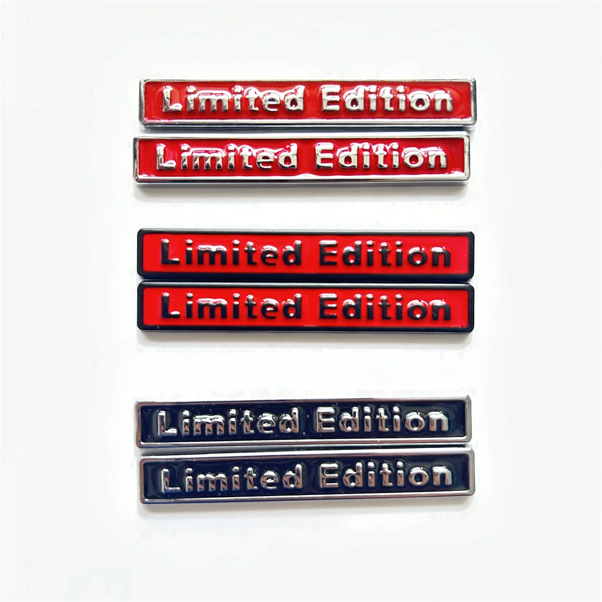 

2 шт. креативный 3D металлический значок ограниченной серии, универсальная наклейка на автомобиль, наклейка для BMW Honda Opel Lada Toyota Chevrolet Hyundai