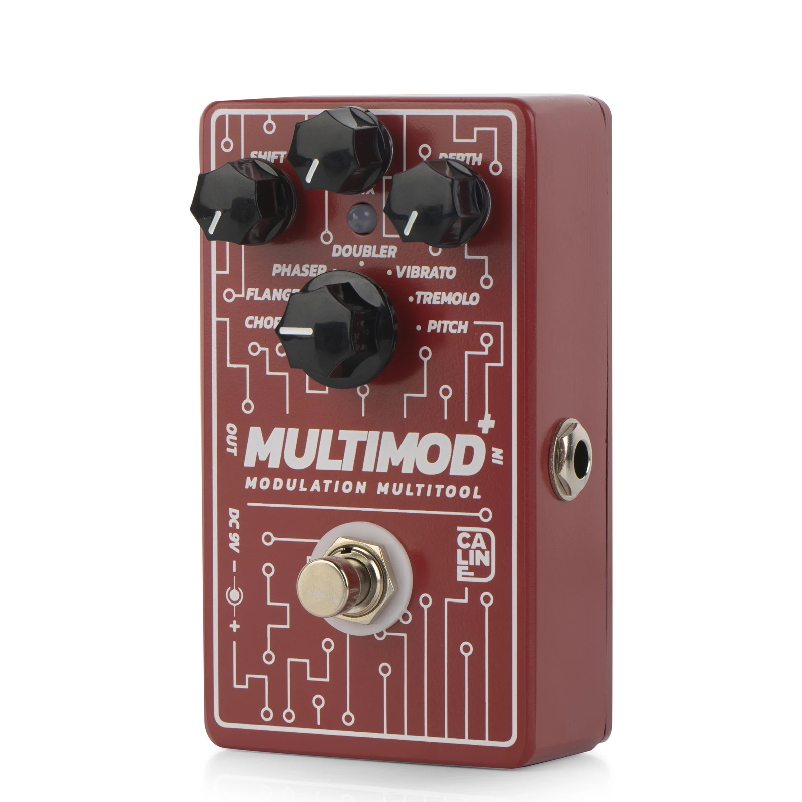 Caline CP-506 Multimod – Modulation Multi tool Digital Guitar Effect Pedal Chorus/Flanger/Phaser/Doubler/Vibrato/Tremolo/Pitch