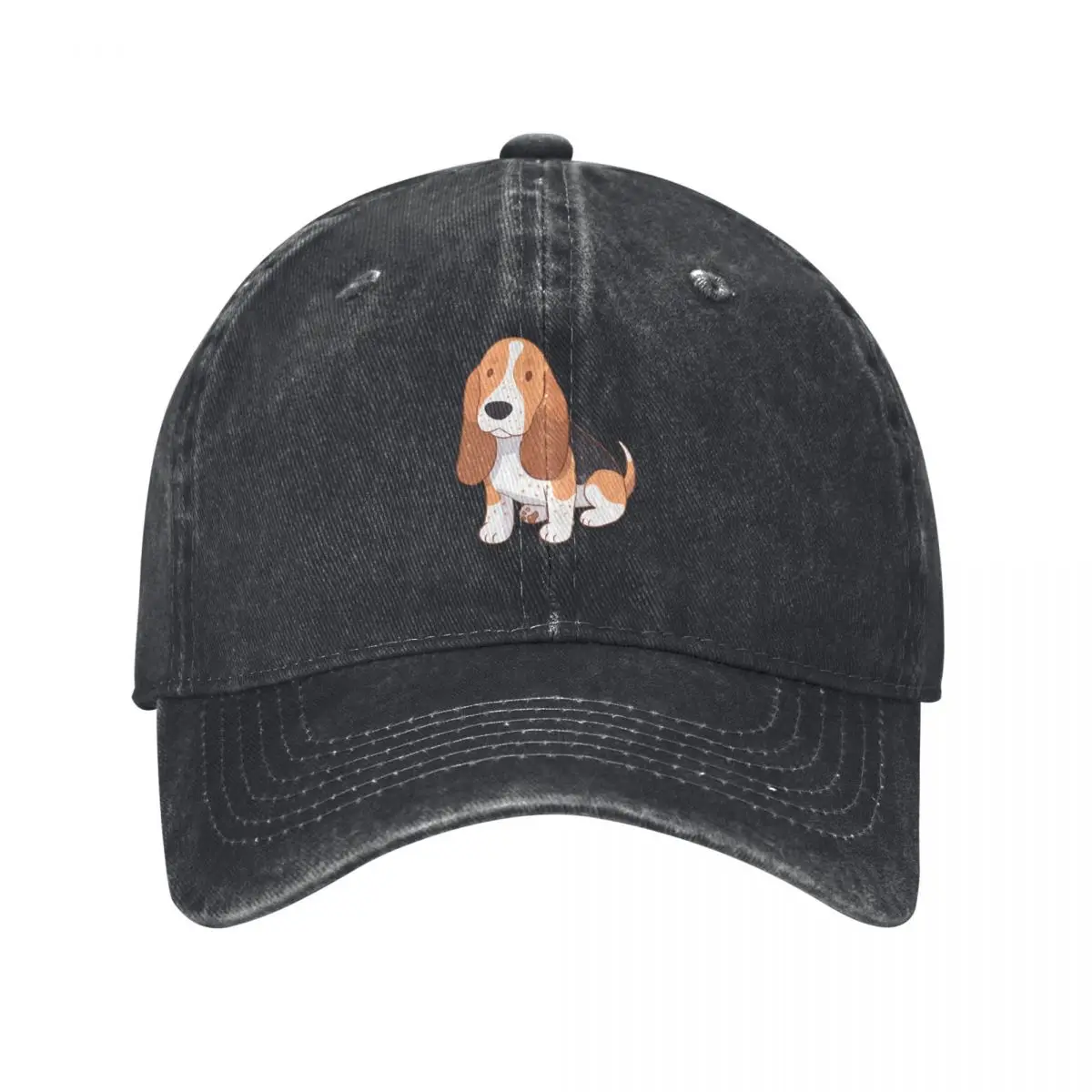 Basset hound cute dog Baseball Cap New In The Hat Visor Anime Women's Hats 2024 Men's