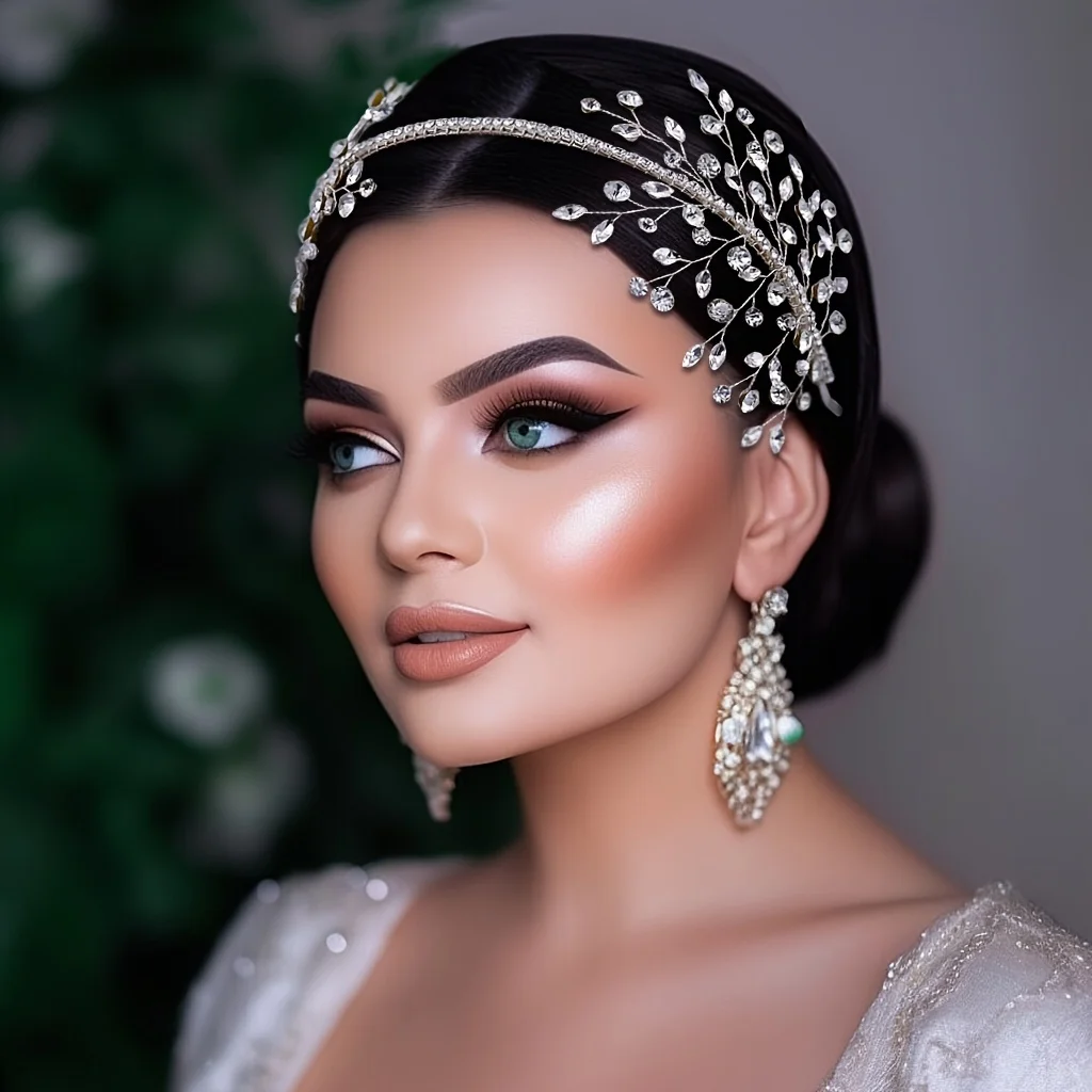 Luxury Crystal Headband Hairband Tiara For Women Party Bridal Wedding Hair Accessories Jewelry Headband Hairband Tiara Gift