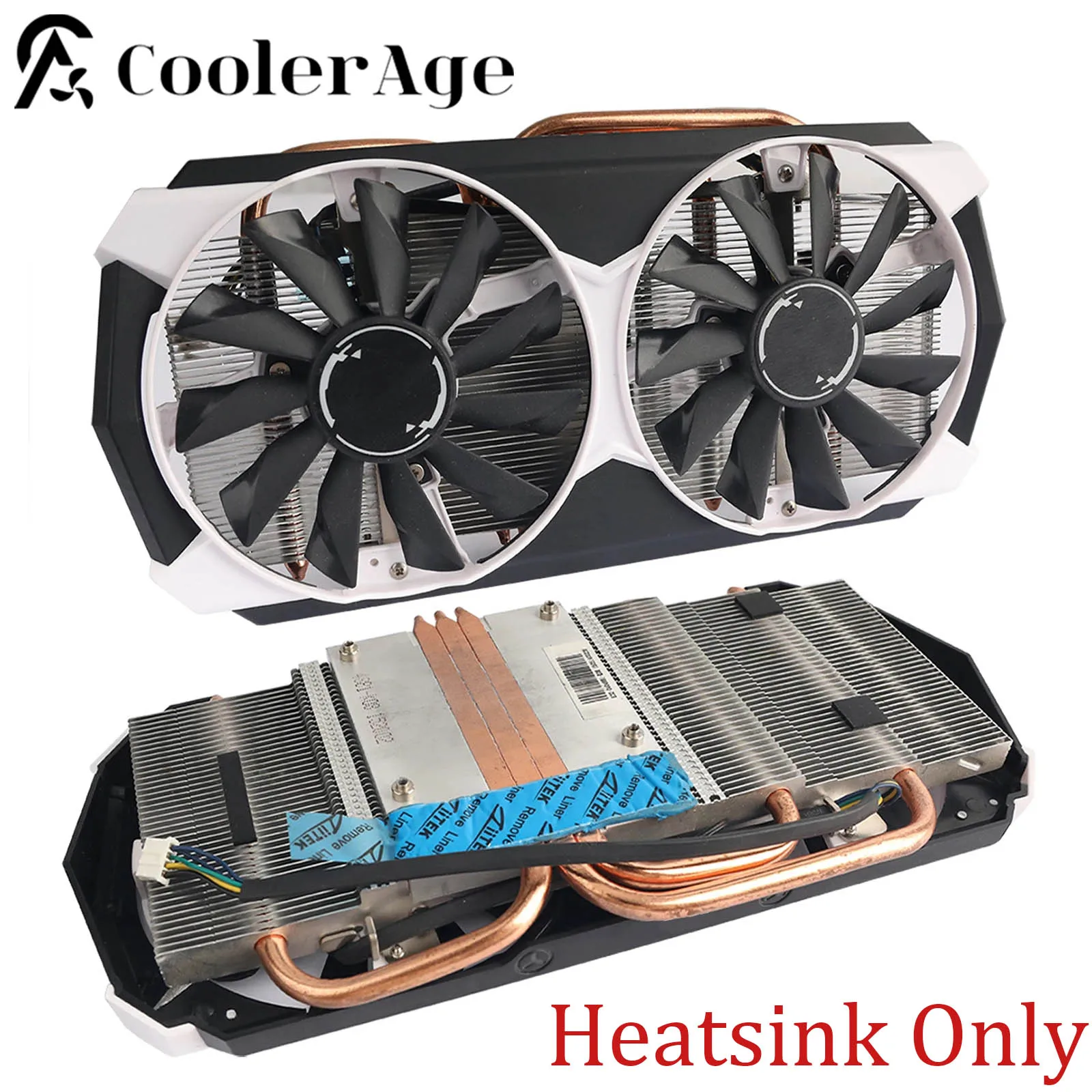 

For MSI RTX 580 Video Card Hratsink 95MM PLD10010S12HH RTX580 Graphics Card Replacement Heatsink