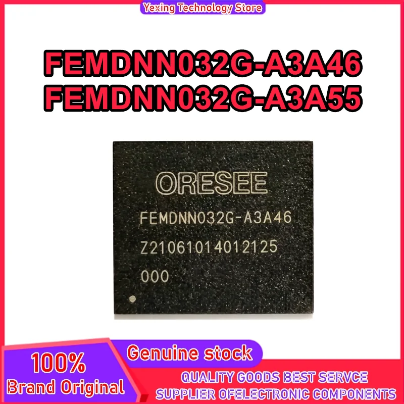 FEMDNN032G-A3A46 FEMDNN032G-A3A55 32GB font IC New Original in stock